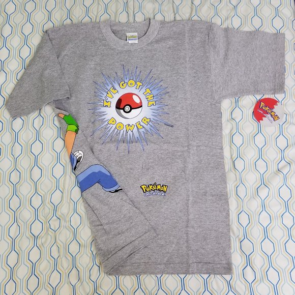 Pokemon Other - Vintage 90s Pokemon Pokeball Ash T Shirt All Over